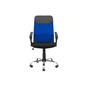 Офісне крісло Richman Ультра Ю Хром M-1 (Tilt) Сітка чорна+синя (ADD0003100) - зменшене зображення 2
