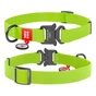 Нашийник для тварин WAUDOG Waterproof з QR паспортом L Ш 25 мм Д 31-49 см(салатовий) (27865) - зменшене зображення 4
