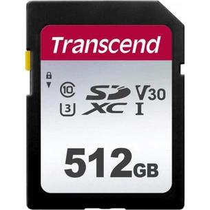 Карта пам'яті Transcend 512GB SDXC class 10 UHS-I (TS512GSDC300S) зображення 1