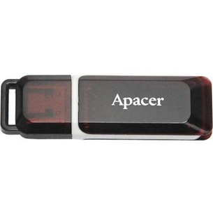 USB флеш накопичувач Apacer Handy Steno AH321 black-red (AP8GAH321R-1) зображення 1