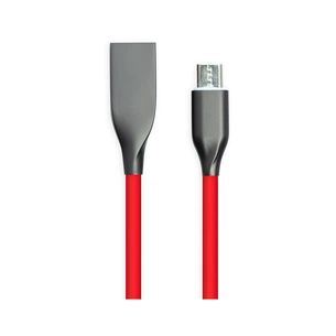 Дата кабель USB 2.0 AM to Micro 5P 1.0m red PowerPlant (CA911363) зображення 1