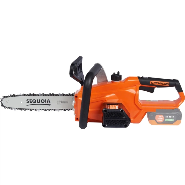 Ланцюгова пила SEQUOIA 20, безщіт. двиг, шина 30 см, 3.2 кг (без АКБ та ЗП) (SBC2012BS) - picture 4