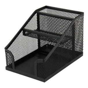 Підставка для дрібниць Axent 100x143x100мм, wire mesh, black (2118-01-A) зображення 1
