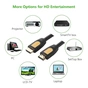 Кабель мультимедійний HDMI to HDMI 5.0m V1.4 HD101 Ugreen (10167) - зменшене зображення 4