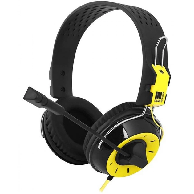 Наушники Gemix N4 Black-Yellow Gaming - изображение 1