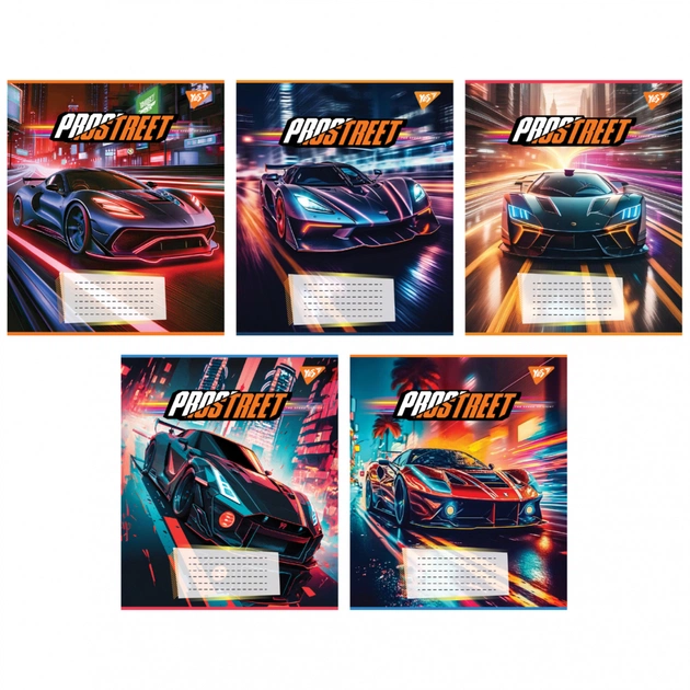 Зошит Yes Prostreet А5 60 аркушів лінія (767161) - зображення 1