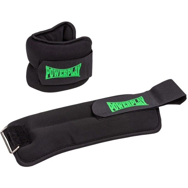 Обважнювач PowerPlay 4335 2кг 2шт Чорні (PP_4335_2kg_Black) - зображення 1