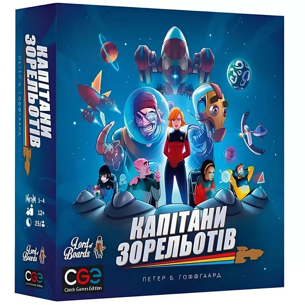 Настільна гра Lord of Boards Капітани Зорельотів (LOB2210UA) - зображення 1
