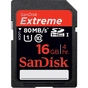 Карта пам'яті SanDisk 16Gb SDHC HD Video eXtreme UHS-I Class 10 (SDSDXS-016G-X46) - зменшене зображення 1