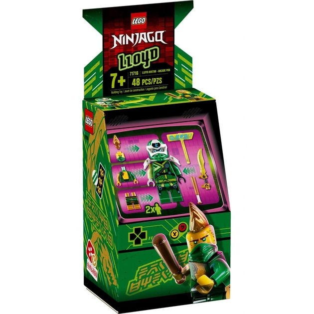 Конструктор LEGO Ninjago Ігровий Аватар Ллойда 48 деталей (71716) - зображення 1