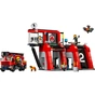 Конструктор LEGO City Пожежне депо з пожежною машиною 843 деталей (60414) - зменшене зображення 2