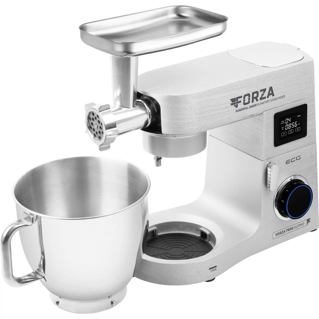 Кухонний комбайн ECG FORZA 7800 Ultimo Argento - picture 6