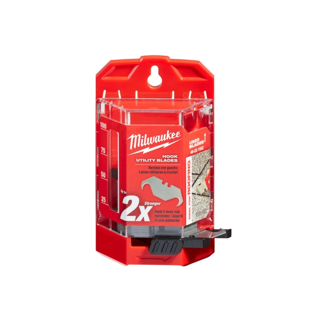 Лезо Milwaukee трапецієподібне з гаками 50шт (48221952) - picture 3