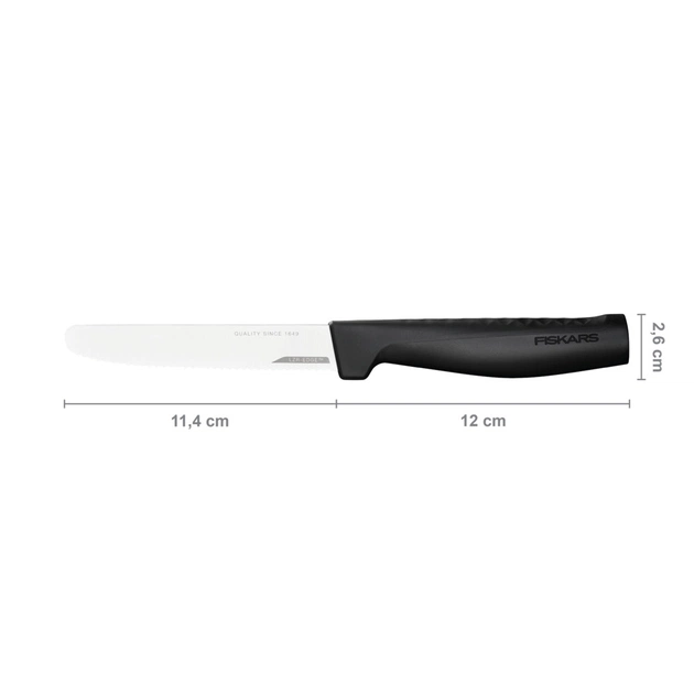 Кухонний ніж Fiskars Hard Edge для томатів 12 см (1054947) - picture 3