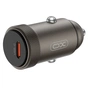 Автомобільний зарядний пристрій XO CC70 (USB-C, 3A) 30W Black - зменшене зображення 3