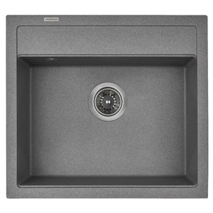 Мийка кухонна GRANADO LERIDA grafito (gr0409) зображення 1