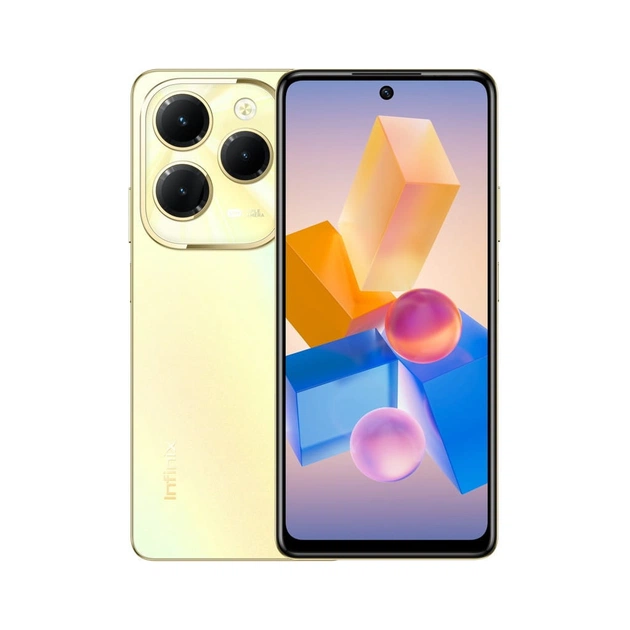 Мобільний телефон Infinix Hot 40 Pro 8/256Gb NFC Horizon Gold (4894947011894) - изображение 1