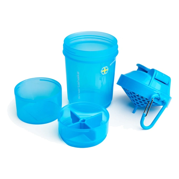 Шейкер спортивний SmartShake Original2GO 600ml Neon Blue (10560102) - picture 2