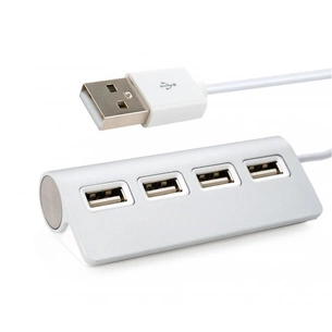 Концентратор Vinga USB 2.0 to 4*USB2.0 metal (VCPH2USB4) зображення 1