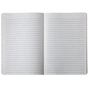 Книга записна Buromax DUET, А5, 96 аркушів, клітинка+лінія, бордовий (BM.295626-13) - зменшене зображення 7