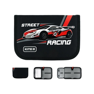 Пенал Kite Racing 621, 1 відділення, 1 відворот (K24-621-4) зображення 1