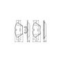 Гальмівні колодки Bosch 0 986 494 117 - зменшене зображення 5
