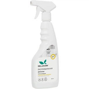 Спрей для чищення кухні DeLaMark з ароматом лимону 500 мл (4820152330673) зображення 1