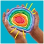 Набор для творчества Hasbro Play-Doh маса для ліплення Райдужні сюрпризи 50 баночок (G1761) - уменьшенное изображение 4