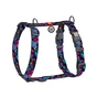 Шлея для собак WAUDOG Nylon анатомічна H-подібна з QR-паспортом "Нескінченні світи" пластиковий фастекс, L (345-4058) - зменшене зображення 1