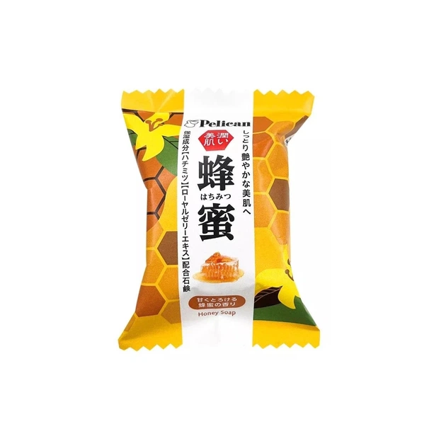 Тверде мило Pelican Honey Soap 80 г (4976631479439) - зображення 1