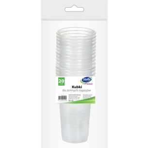 Стакани одноразові Stella для холодних напоїв 180 мл 20 шт. (4820102052495) зображення 1