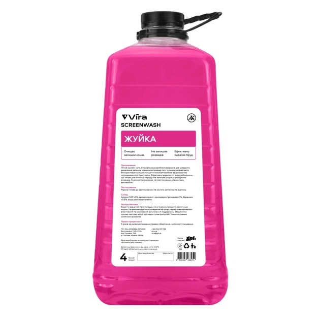 Омивач автомобільний VIRA "Жуйка" 4 л (VI0507) - picture 1