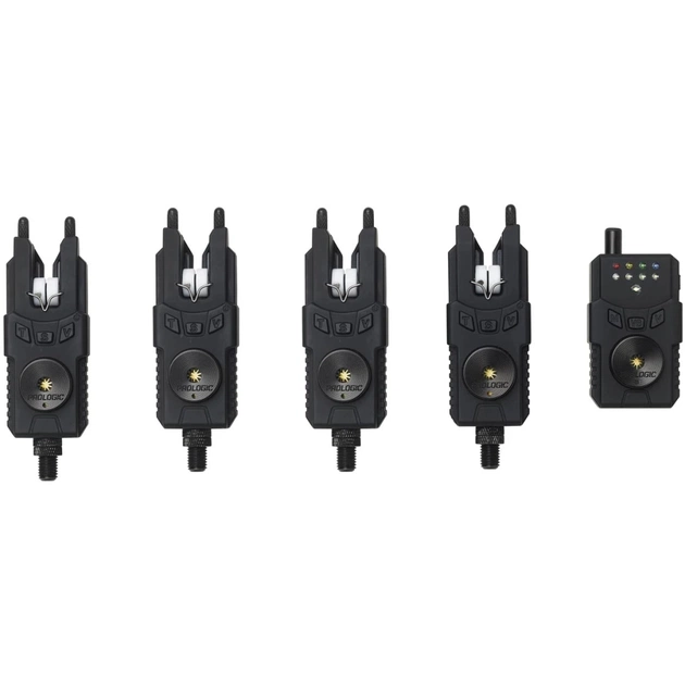 Індикатор клювання Prologic Custom SMX MKII Bite Alarm Set 4+1 red/green/yellow (1846.15.91) - picture 1