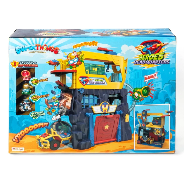 Игровой набор SuperThings S – Штаб-квартира (PSTSP112IN40) - изображение 1