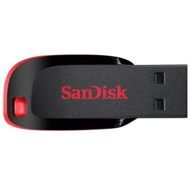 USB флеш накопичувач SanDisk 8Gb Cruzer Blade (SDCZ50-008G-B35) - изображение 1