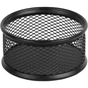 Підставка для скріпок Axent 80x80x40мм, wire mesh, black (2113-01-A) - зменшене зображення 1
