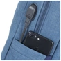 Рюкзак для ноутбука RivaCase 17.3" 8365 Blue (8365Blue) - зменшене зображення 10