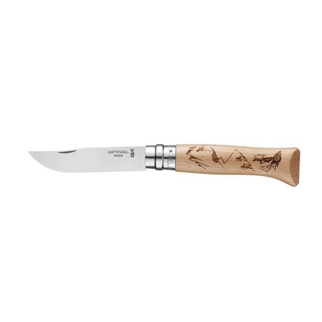 Ніж Opinel №8 Inox VRI "Hiking" (002186) - зображення 1