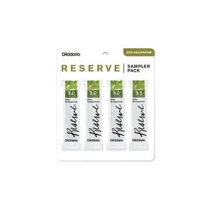 Тростина для саксофона D'Addario Reserve - Alto Sax Reed Sampler Pack #3.0/3.0+/3.5 (DRS-J30) зображення 1