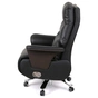 Офісне крісло Аклас Отаман, з електроприводом, Шкіра LC-A Black/PU Black (00174391) - зменшене зображення 3