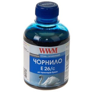 Чорнило WWM EPSON XP-600/XP-605/XP-7005 (Cyan) (E26/C) зображення 1