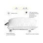 Подушка MirSon Eco Silver №616 з евкаліптом Середня 45х45 см (2200003276541) - зменшене зображення 3