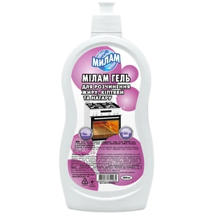 Рідина для чищення кухні Мілам гель для плит 500 мл (4820077610065) зображення 1