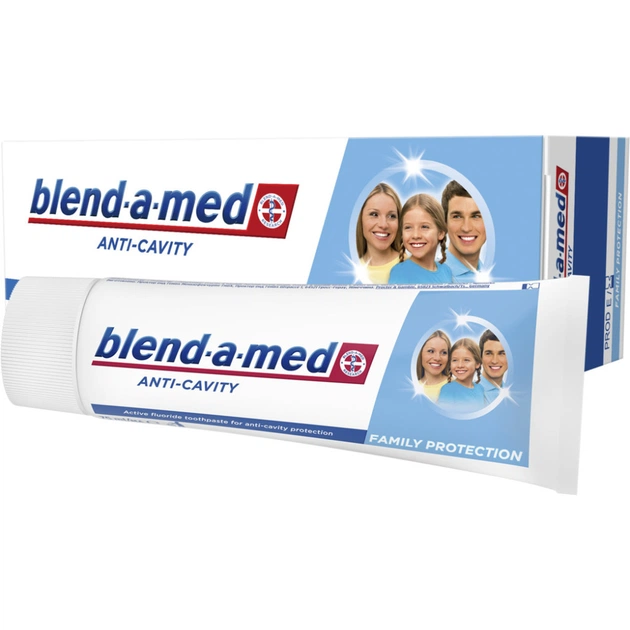 Зубна паста Blend-a-med Анти-карієс Захист для всієї родини 75 мл (8006540947340) - зображення 1