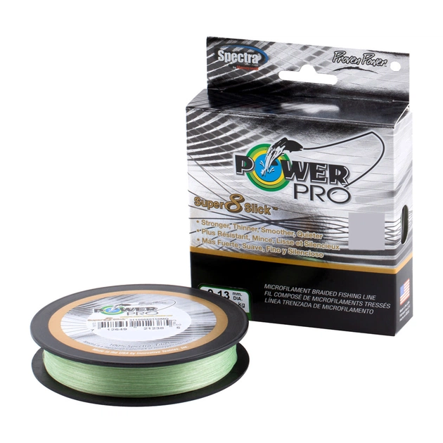 Шнур Power Pro Super 8 Slick Aqua Green 135m 0.23mm 38lb/17.0kg (2266.78.87) - зображення 1