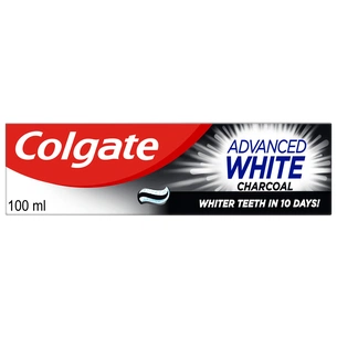 Зубна паста Colgate Advanced White Charcoal Відбілювальна з вугіллям 100 мл (8718951278851) зображення 1