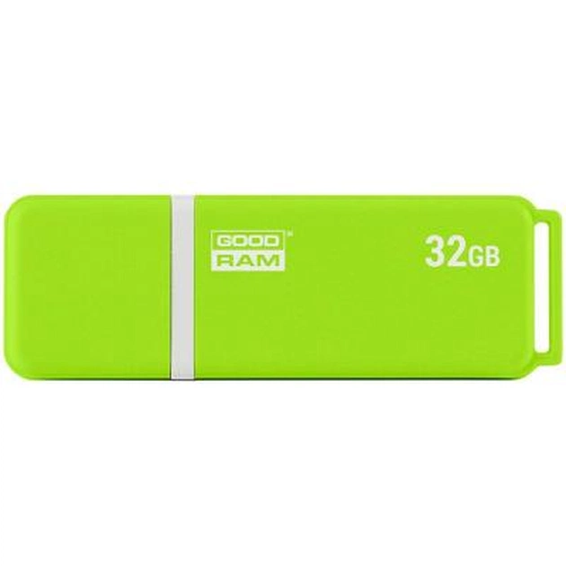 USB флеш накопичувач Goodram 32GB UMO2 Green USB 2.0 (UMO2-0320G0R11) - изображение 1