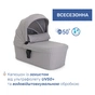 Коляска Chicco 2 в 1 Seety сіра (87097.56.01) - зменшене зображення 4