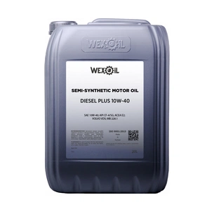 Моторна олива WEXOIL Diesel Plus 10w40 20л (WEXOIL_62725) зображення 1