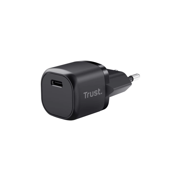Зарядний пристрій Trust Maxo 20W USB-C PD black (25174_TRUST) - изображение 1